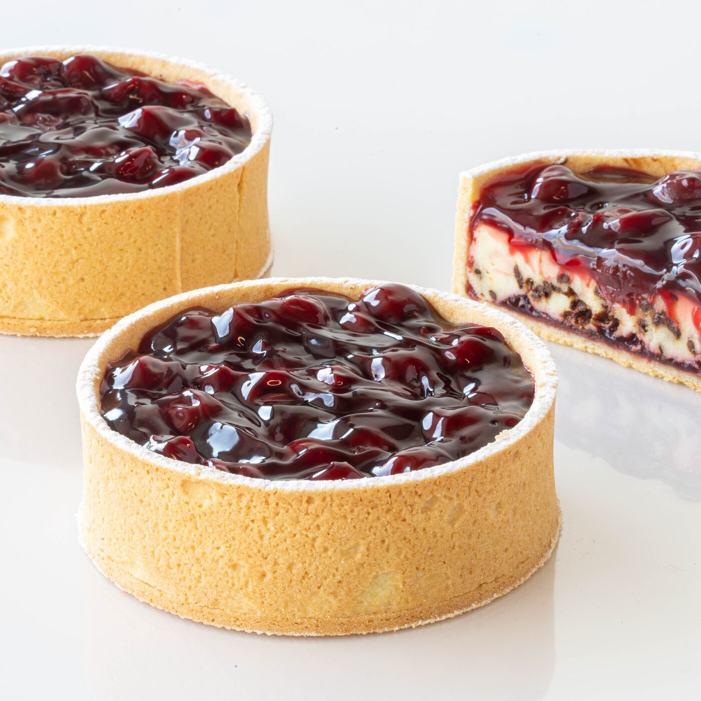 CHEESECAKE CON FROLLA fruttidor ciliegia